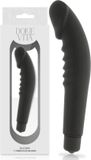 DOLCE VITA Dolce Vita Realistic Pleasure Black Silicone G-spot Vibrator