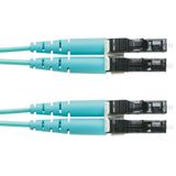 Panduit FZ2ELLNLNSNM005 InfiniBand en Glasvezelkabel 5 m LC Meerkleurig, Turkoois