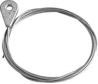 Cyclingcolors Flexibele kabel voor grasmaaier - 2,5 m - 1,5 mm - met oogkop