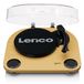 Lenco LS-40WD Draaitafel - Hout - Semiautomatisch - Met Ingebouwde Speakers