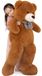 XXL ours en peluche, 120 cm, brun foncé, peluche pour enfants