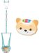 Infantino 2-in-1 Muziek & Lichten Doorway Jumper - Actieve activiteitentrui met bewegingsgeactiveerde geluiden voor baby's, vos