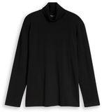 Tom Tailor - Pull à col roulé et imprimé logo - Taille S - Noir