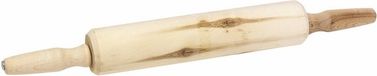 Merkloos Deegroller van hout - Breedte 40 cm - Bruin