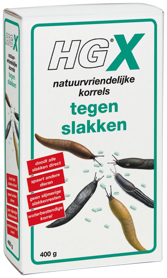 HG X natuurvriendelijke korrels tegen slakken - 400g