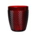 Excelsa Diamond Drinkglas, kunststof, rood