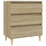 VidaXL Dressoir Sonoma-eikenhout, 60x35x70 cm