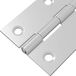 vidaXL Scharnier 12 st 66 x 38 x 5 mm zilver Staal