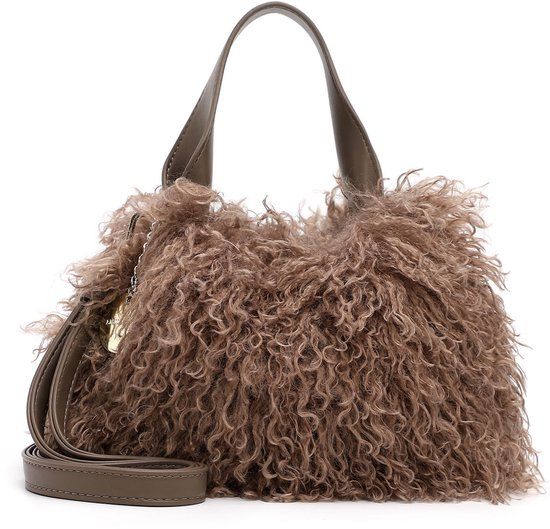 Emily & Noah Buideltas E&N Lionne (65830) - Dames handtassen - taupe 900