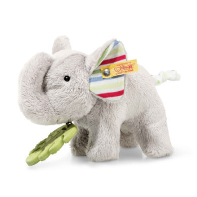 Steiff grijpring met rammelende olifant Timmi 17 cm