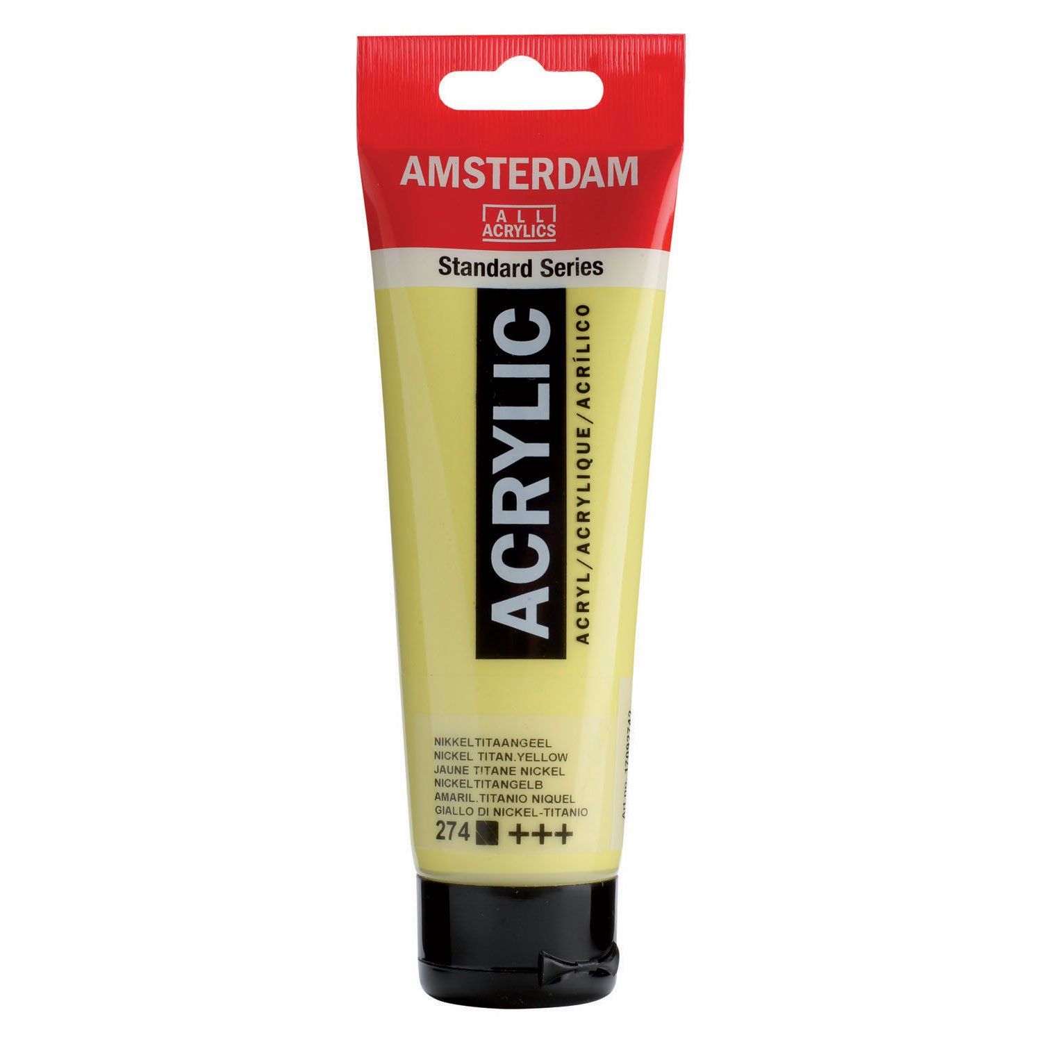 Amsterdam Acrylverf Nikkeltitaangeel 120ml