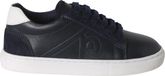 Vertbaudet Leren kindersneakers marineblauw
