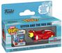 Funko Lilo & Stitch Stitch and The Red One (Bitty Pop! Ride) vinylfiguur