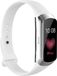 Strap-it Samsung Galaxy Fit siliconen bandje - wit