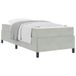 vidaXL Bedframe Lichtgrijs 100 x 200 cm Stof