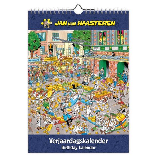 Comello Jan van Haasteren Verjaardagskalender 2025 - Comello