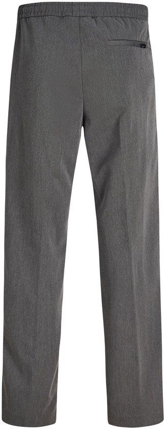 Jack & Jones Junior Broek Grey Melange Polyester Viscose Elastaan Regular Fit Maat 164