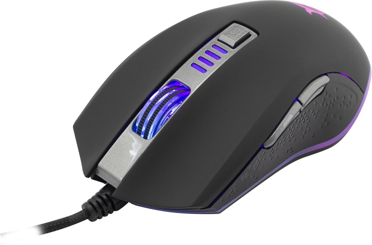 White Shark Octavius Gaming Muis met RGB - 6400 DPI - 6 Knoppen