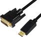 LogiLink CV0131 video kabel adapter 2 meter DisplayPort DVI Zwart