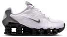 Nike Shox TL Chaussures de sport pour enfants, chaussures basses en blanc avec fermeture à lacets