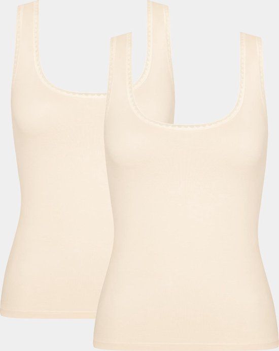 Sloggi GO Tank Top - 2-pack - Brown - L