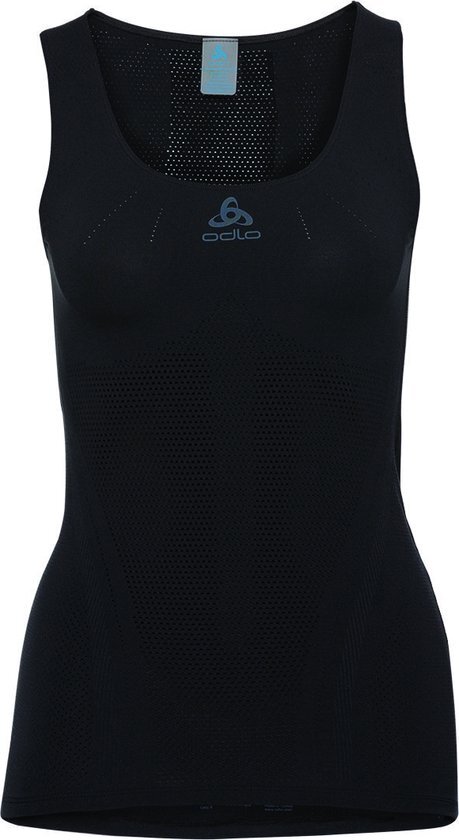 ODLO SUW TOP Crew neck Singlet PERFORMANCE BR Black - Maat S