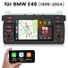 BMW 3-serie E46 M3, Rover 75, MGZT autoradio Carplay, Linux, FM, USB 1998-2006