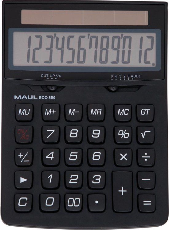MAUL ECO 850 Bureaurekenmachine - Zwart