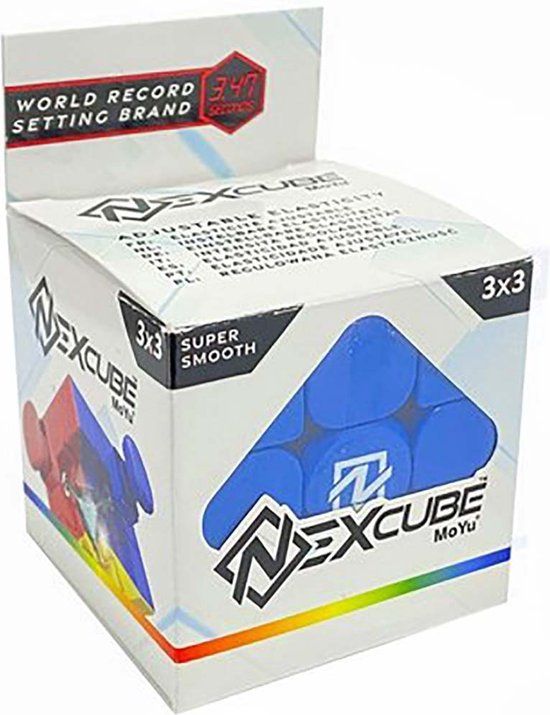 Goliath Nexcube 3x3 Classic - Puzzelkubus - Speedcube - Divers - Kunststof