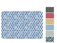 H&h Set van 12 kleurrijke placemats van polypropyleen, 30 x 45 cm