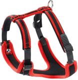 Ferplast Ergocomfort hondentuigje XS Nylon Zwart/Rood