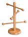 KESPER Brez'n- en worststandaard, 6-armig, bamboe, bruin, Ø 15 cm/hoogte: 37 cm, 58615