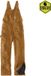 Carhartt Salopette matelassée en toile résistante Homme XXL Marron