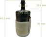 perfektGarten Dolmar Brandstoffilter voor Dolmar PC 6430, 6435, 6530, 6535, 7330, 7335, 7412, 7414 / 125-528