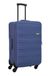 SIGN Stoffen reiskoffer op wielen (middelgrote en grote handbagage) + 5 cm verlengring, blauw, Carry-On (60 cm), stoffen koffer met expansieafdichting