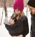 Ergobaby Protection hiver et pluie 2-en-1 pour porte-bébé noir