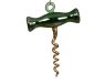 Decoris Glazen Kerst Ornament Kurkentrekker 14cm Groen