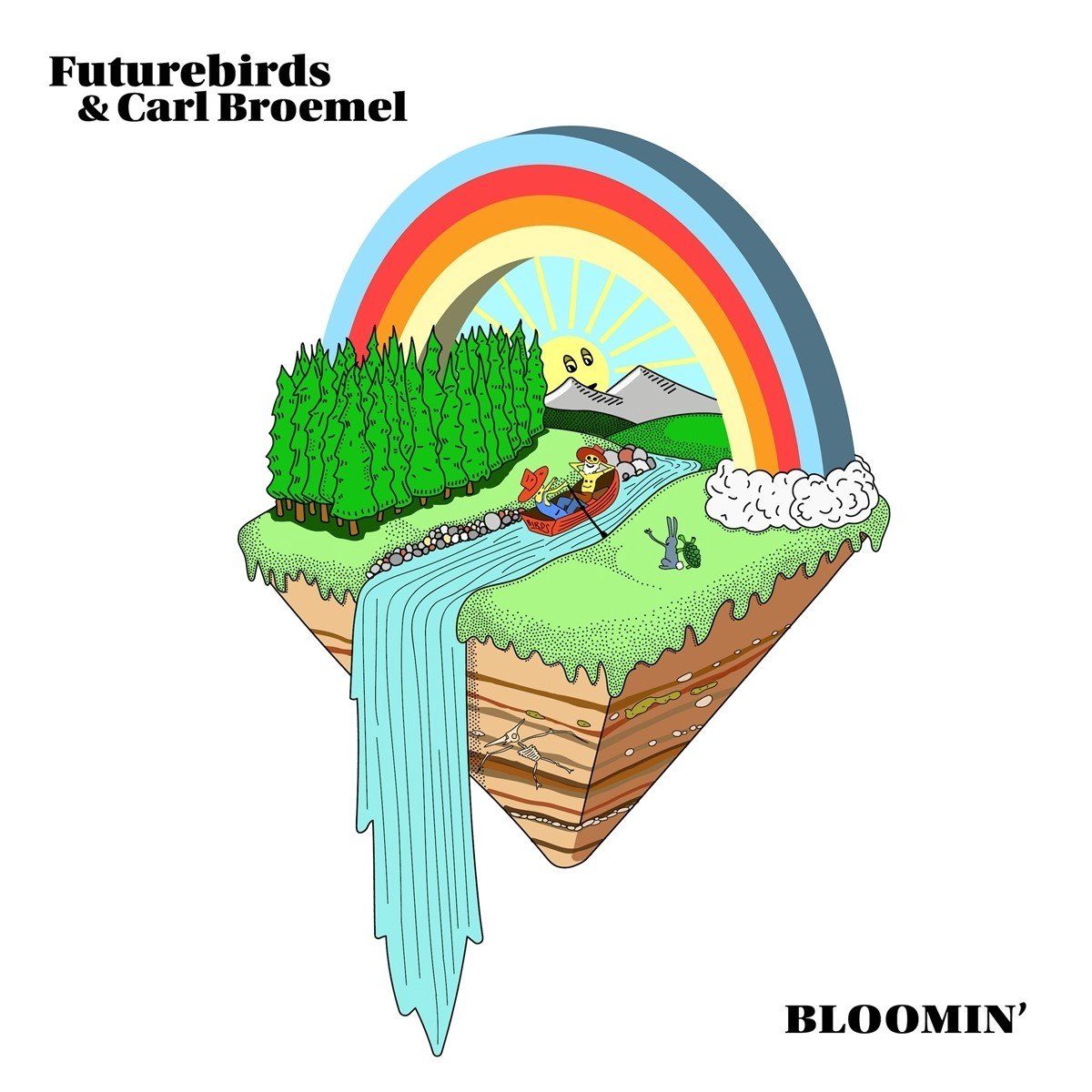Konkurrent Futurebirds & Carl Bloemel - Bloomin' (LP) (Coloured Vinyl)