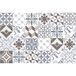 Ambiance Sticker Zelfklevende tegelstickers delicate ornamenten cementtegels tegels muursticker badkamer en keuken | 24 stuks van 15 x 15 cm