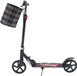 StarTech Stadsroller - Opvouwbare scooter - Met remmen - Hoogte verstelbaar - Draagvermogen 150 kg - Geschikt voor volwassenen en kinderen - Met opbergtas - Zwart