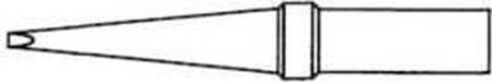 Weller 4ETM-1 Soldeerpunt Langwerpige vorm Grootte soldeerpunt 3.2 mm