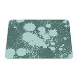 Questo Casa Rechthoekige muismat met digitale druk, antislip onderkant, voor kantoor en thuis, 22 x 18 cm