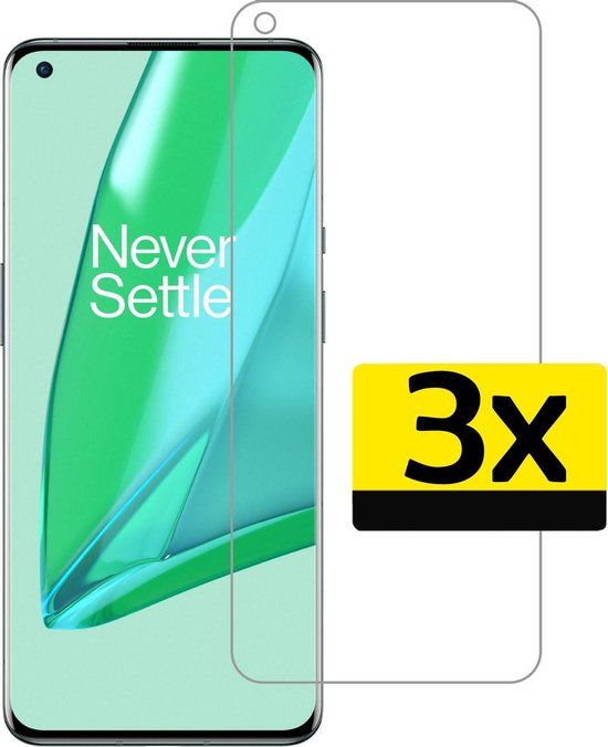 Screenprotector voor OnePlus 9 - 3 stuks - Blauw filter - Glas