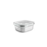 IBILI Keepklin boîte carrée 300 ml, acier inoxydable, compatible micro-ondes, couvercle hermétique