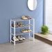IDIMEX DUBLIN Schoenenrek met 4 planken – Wit