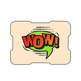 Bonamaison, Digitaal bedrukte muismat, antislip onderkant, voor kantoor en thuis, afmetingen: 22x18 cm