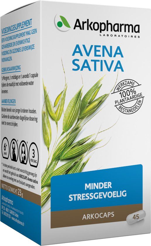 Arkocaps Avena Sativa Capsules 45st