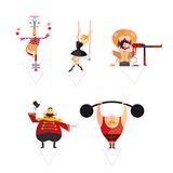 DECORA Circus Decoratieve plectrums voor taarten