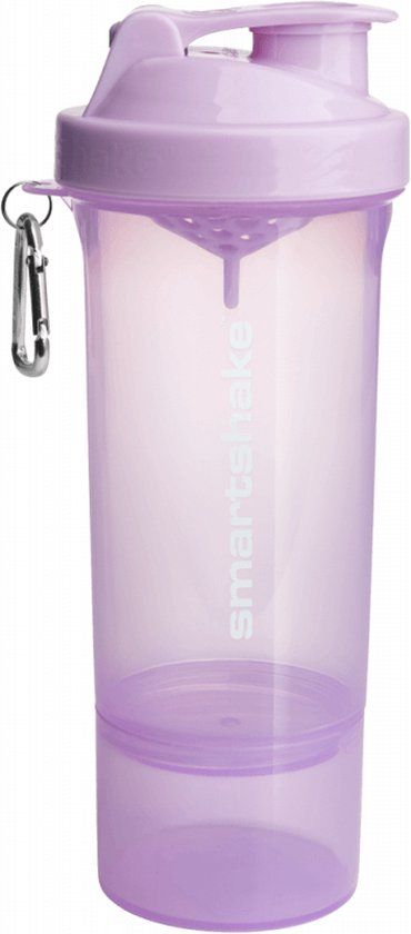 SmartShake Slim 500ml - Cotton Pink
