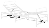 vidaXL Elektrisch Verstelbaar Bedframe Wit 80 x 200 cm Staal